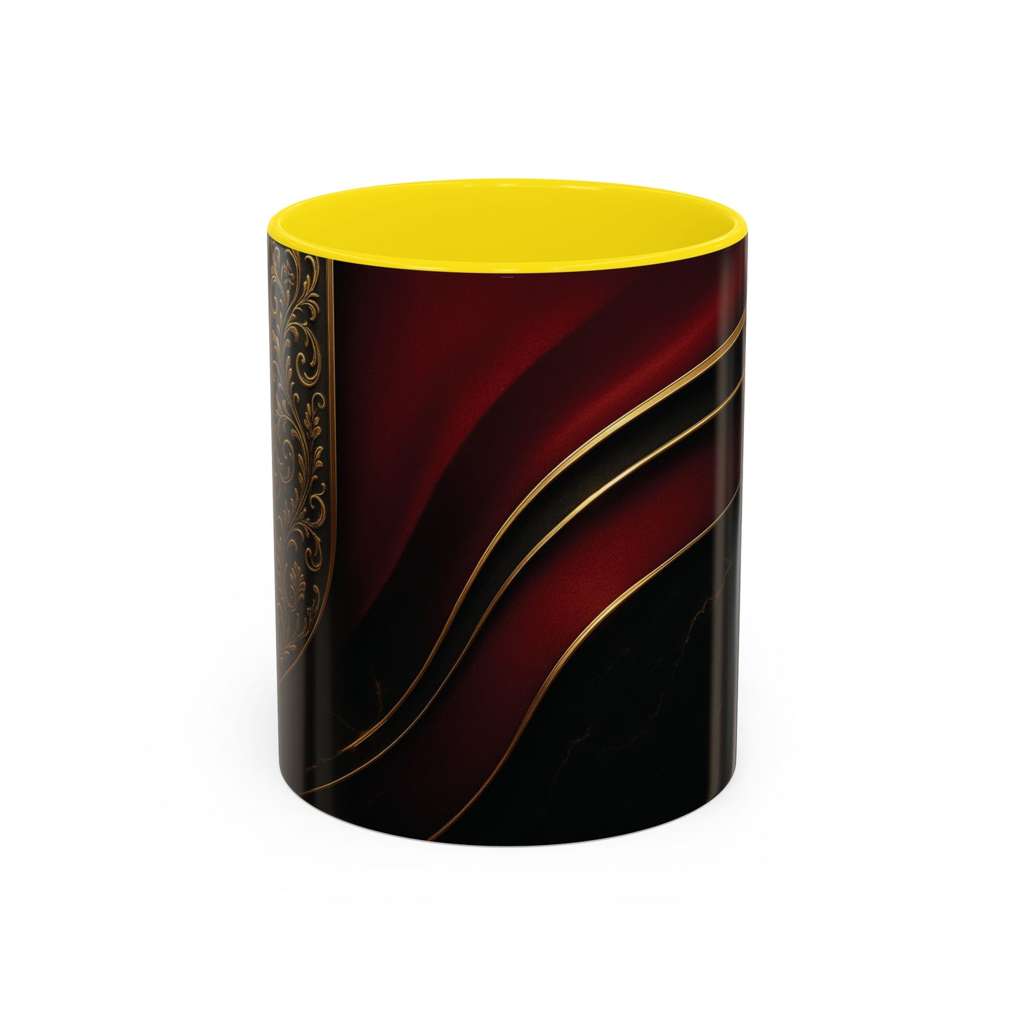 Elegant Accent Coffee Mug for Sophisticated Mornings, Gift for Coffee Lovers, Stylish Kitchenware, Perfect for Holidays, Home & Office Use