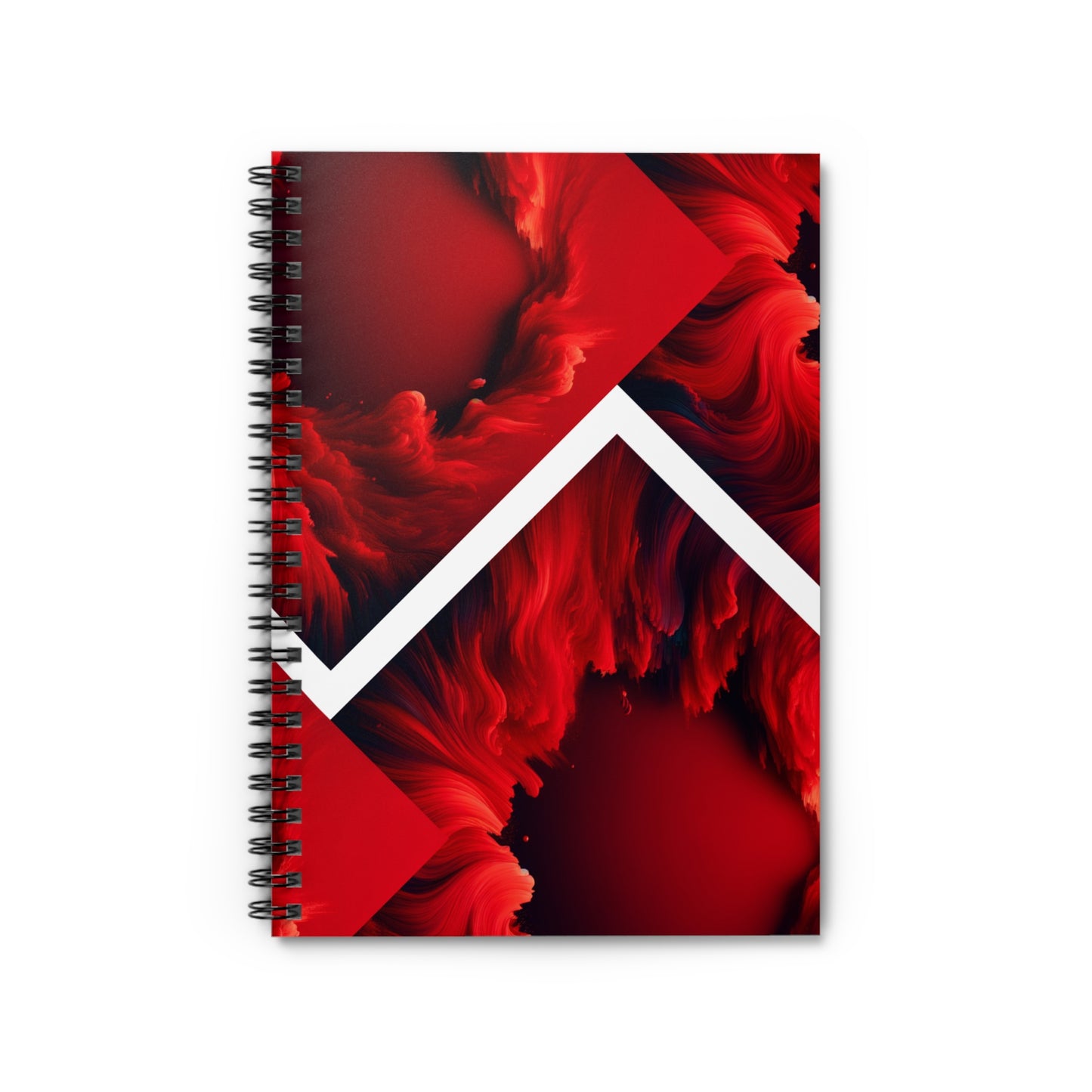Crimsen Misfit Spiral Notebook - Ruled Line, Journal, Stationery, Gift for Students,Fun Writing