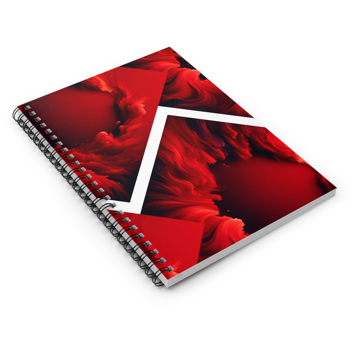 Crimsen Misfit Spiral Notebook - Ruled Line, Journal, Stationery, Gift for Students,Fun Writing