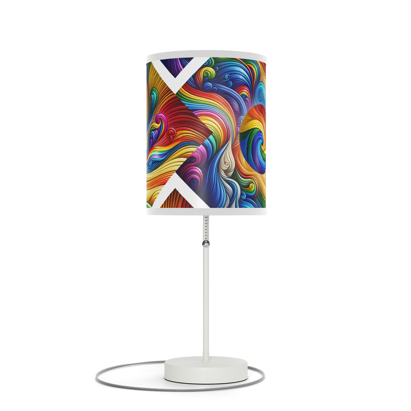 Colorful Abstract Table Lamp - Designed by Essenciera Conturee