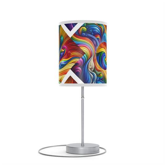 Colorful Abstract Table Lamp - Designed by Essenciera Conturee