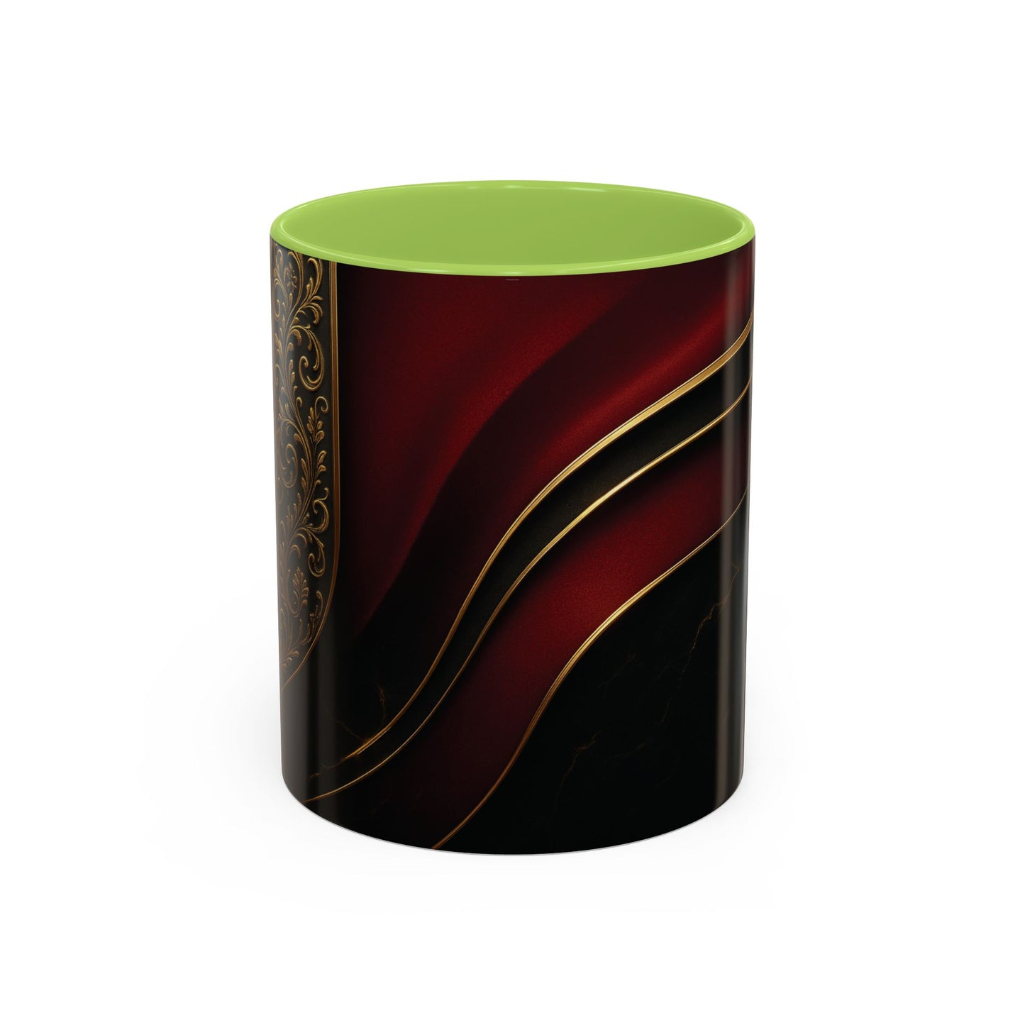 Elegant Accent Coffee Mug for Sophisticated Mornings, Gift for Coffee Lovers, Stylish Kitchenware, Perfect for Holidays, Home & Office Use