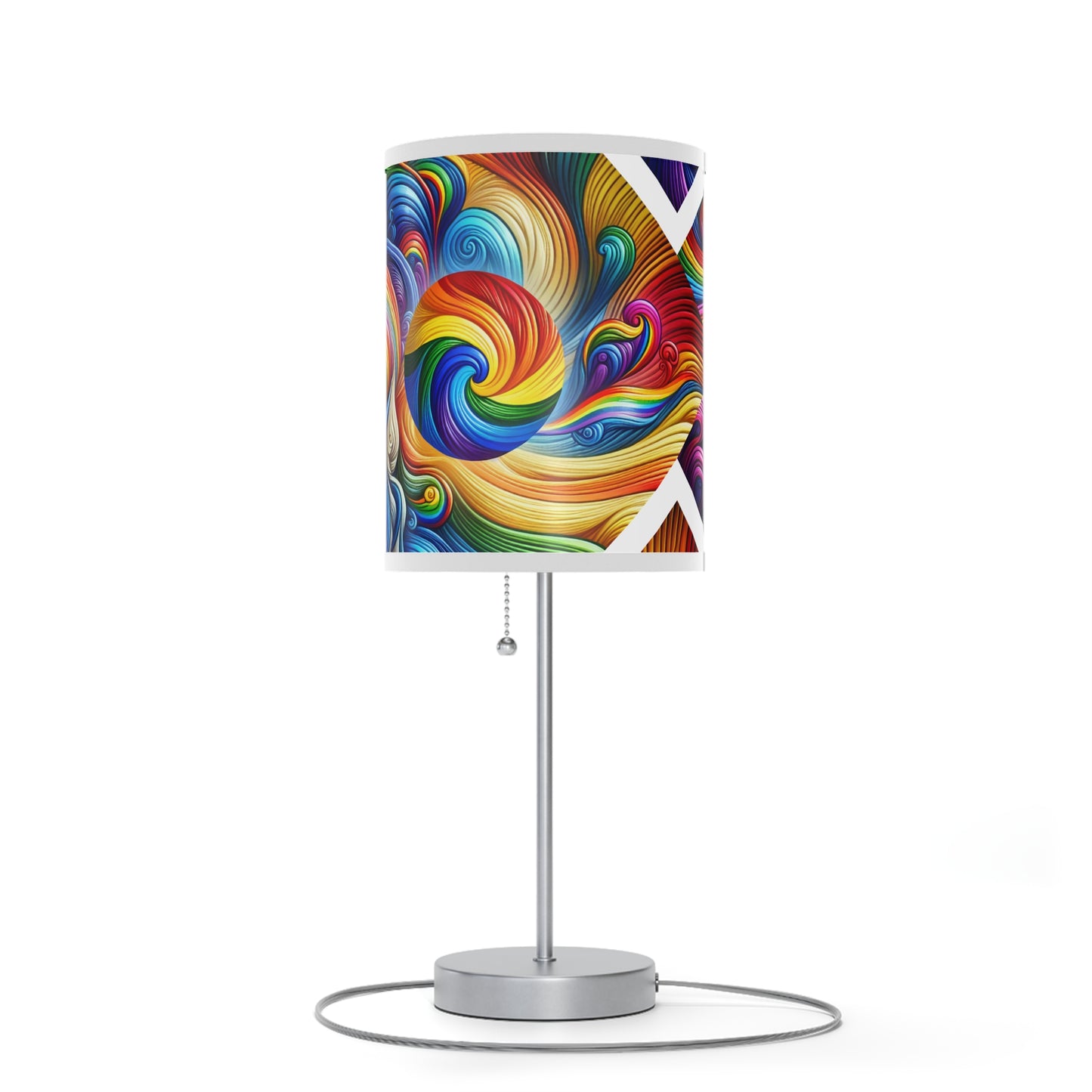 Colorful Abstract Table Lamp - Designed by Essenciera Conturee