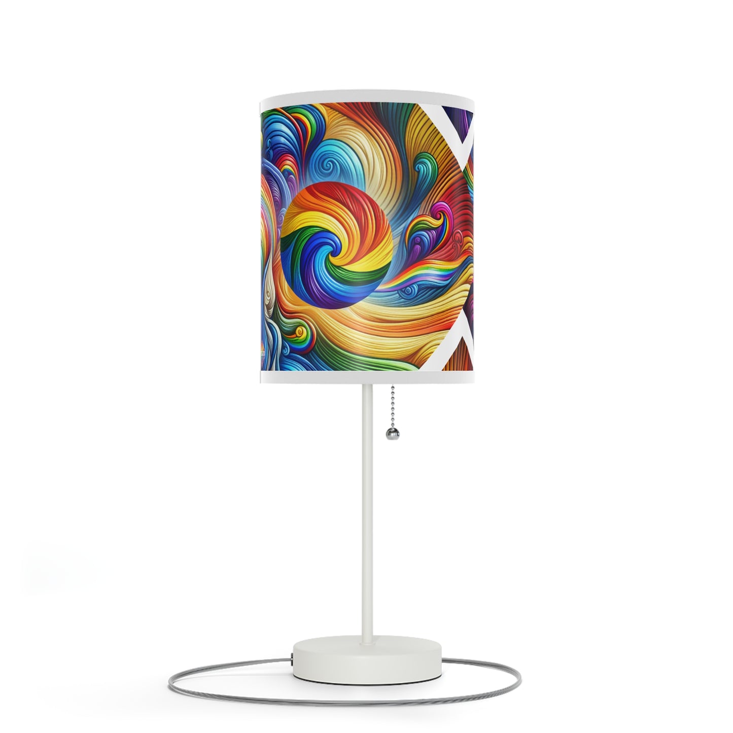 Colorful Abstract Table Lamp - Designed by Essenciera Conturee